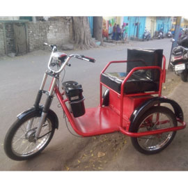 battery operated tricycle for handicapped